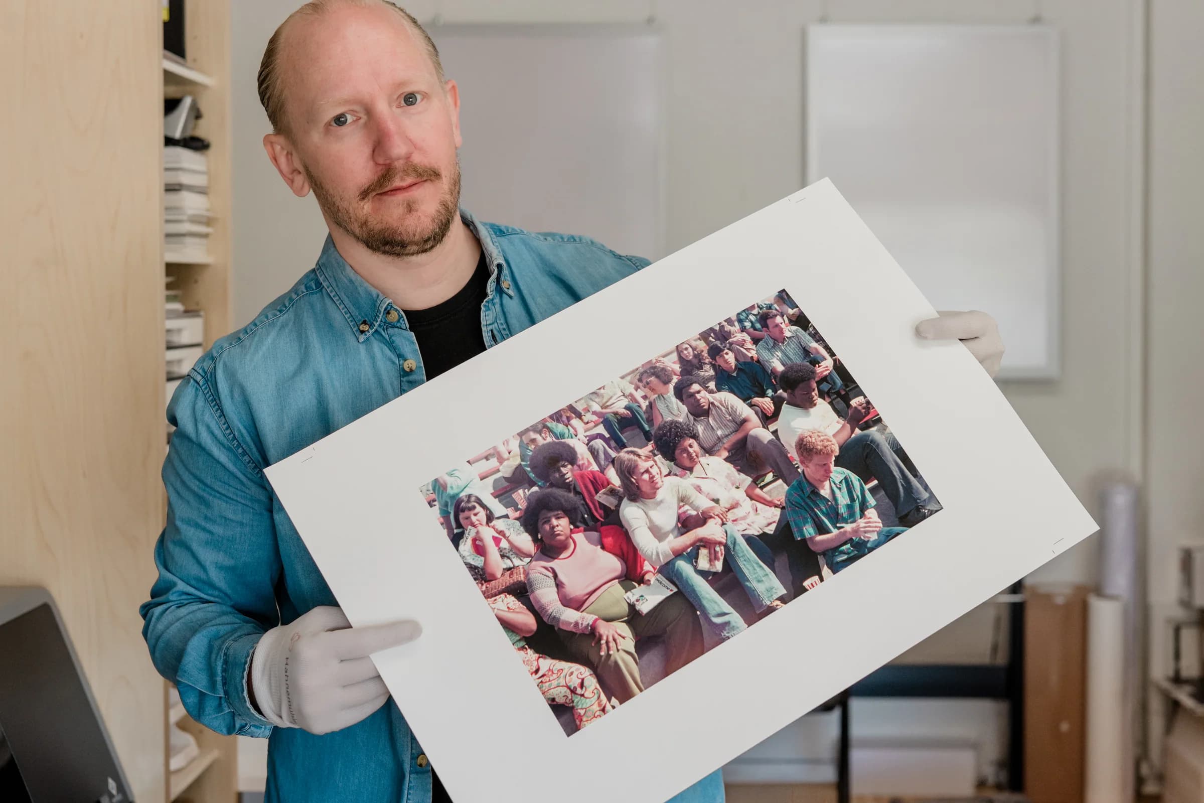 Bedömning av ett färdigt provtryck inför utställningsproduktionen