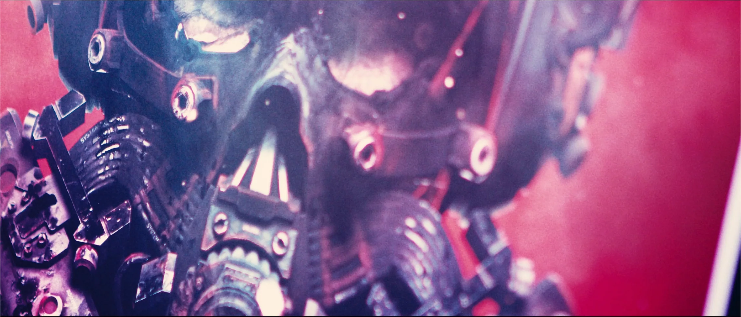 The vivid artwork from GTFO reproduced as a physical print