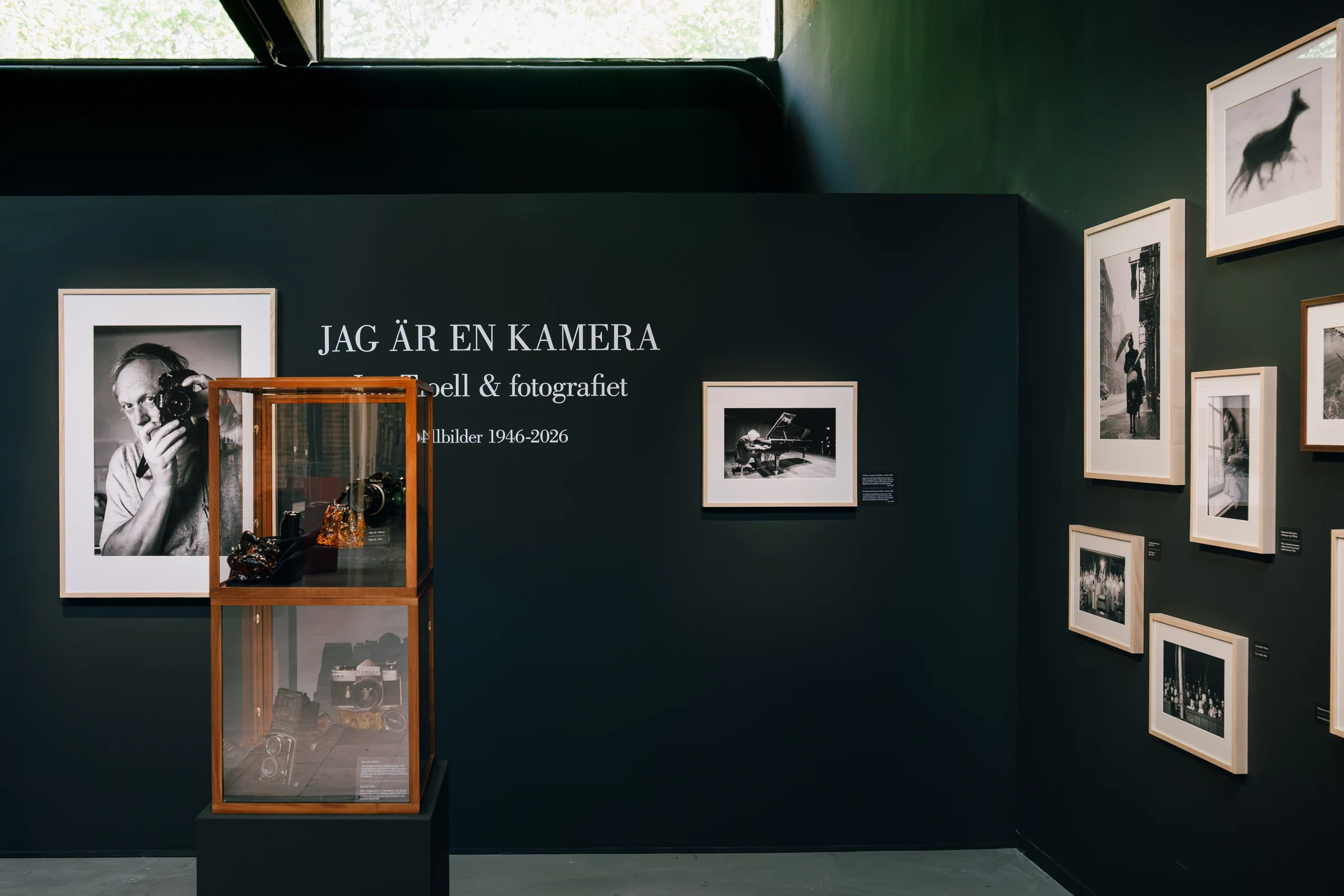 The completed I Am a Camera exhibition at Trelleborg Museum