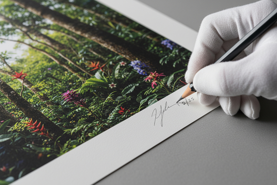 Giclée printing process